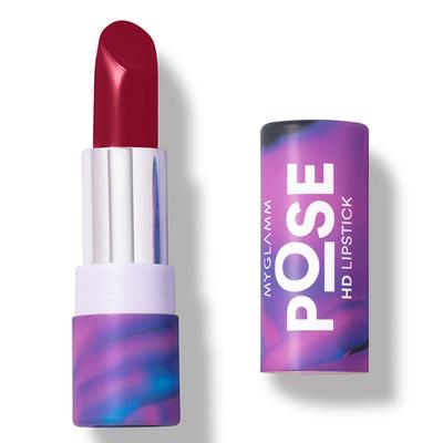 Myglamm Pose Hd Lipstick - Cranberry 4 Gm - Lipsticks