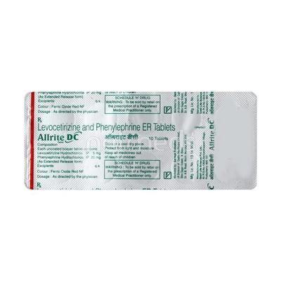 Allrite DC Tablet 10'S - Cough And Cold-Cou