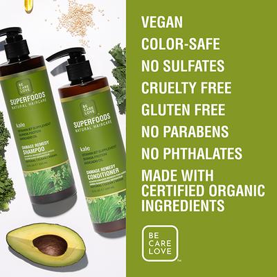 Bcl Superfoods Damage Detox Shampoo 355 ml - Shampoos