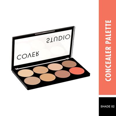 Swiss Beauty Cover Studio Ultra Base Concealer Palette - (Shade-2) 19 gm - Concealer