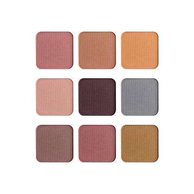 Miss Rose 9 Color Matte & Shimmer Nude Eyeshadow Palette 7001 - 486Z1 04 23.4 gm - Face Palettes