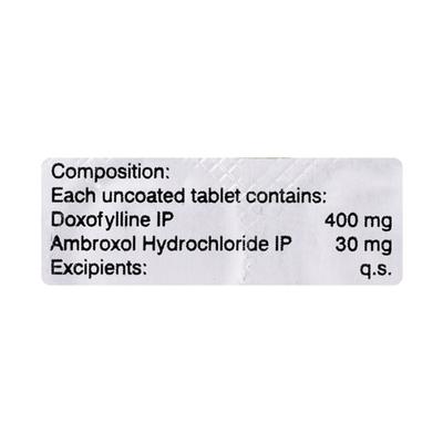 Doxomax XP Tablet 10'S - Asthma/COPD-Ast