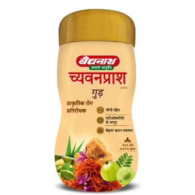 Baidyanath Chyawanprash Awaleh with Jaggery (Gur) 900 g - Speciality Medicines