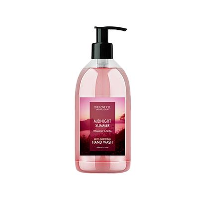 The Love Co. Midnight Summer Hand Wash For Moisturized Hand - Gentle Cleanser for Soft Hands - Liquid Hand Soap Suitable for Sensitive Skin 300 ml - Hand Wash & Soaps