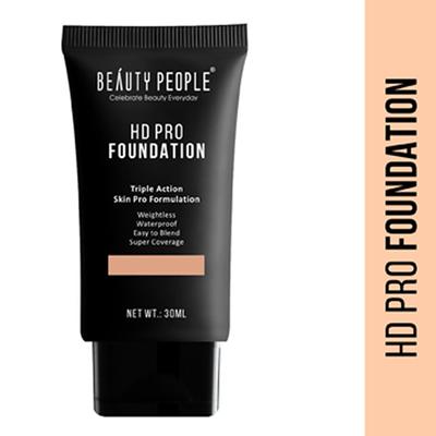 Beauty People HD PRO Foundation 03 Light Beige 30 ml - Foundation