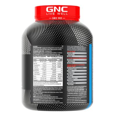 GNC AMP Pure Isolate Powder - Chocolate Frosting 1.81 kg - Whey Proteins