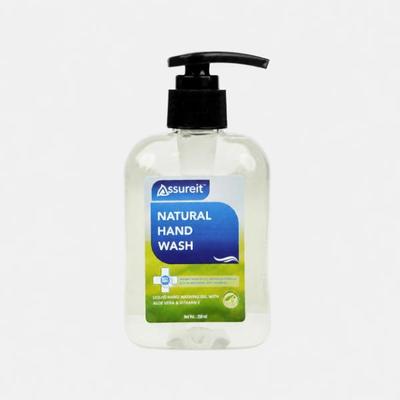 Assureit Natural Hand Wash With Aloe Vera & Vitamin E 250 ml - Hand Wash & Soaps