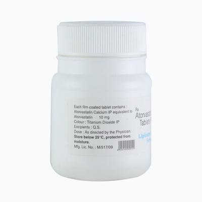 Lipicure 10mg Tablet 30'S - High Cholesterol-Dys