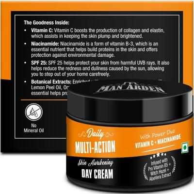 Man Arden Daily Multi Action Skin Awakening Day Cream 50 gm - Day Cream