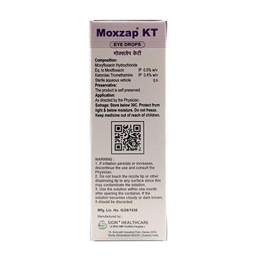 MOXZAP KT Eye Drops 5ml - Eye Infections-Eaa