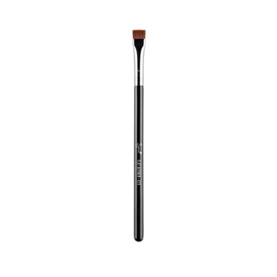 Sigma Beauty E15 Flat Definer Brush - Black/Chrome 1's - Eye Brush