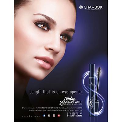 Chambor Infinite Lash Lengthening Mascara, Black 9.9 ml - Mascaras