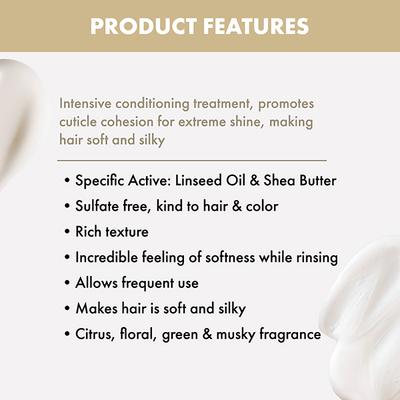 Alfaparf Milano Diamond Illuminating Mask - Splitend Repair, Shine, Straight,Wavy Hair 500 ml - Hair Masks & Packs