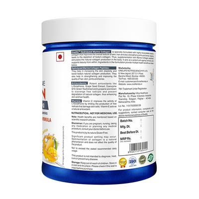 Onelife Hydrolyzed Marine Collagen Powder 250 gm - Hair & Skin