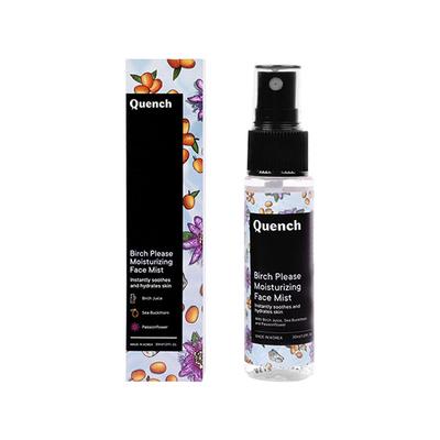 Quench Botanics Moisturizing Face Mist with 1% Birch Juice To Hydrate & Calm Dry Irritated Skin 30 ml - Face Moisturizers