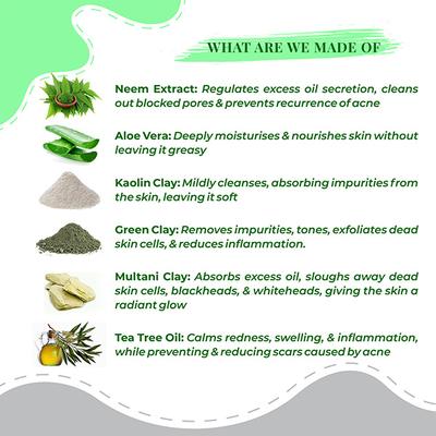 Super Smelly Acne Warrior Oil Control Face Pack 70 gm - Face Packs