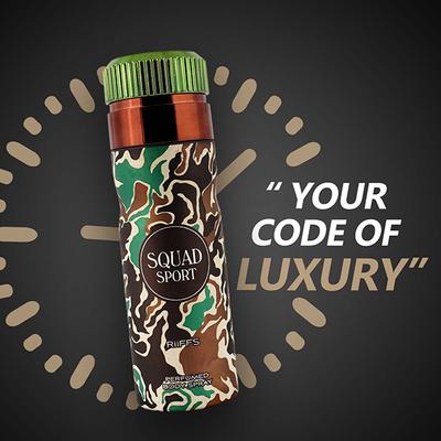 RiiFFS Squad Sport Body Spray for Men 200 ml - Men Perfumes (Edt/Edp)