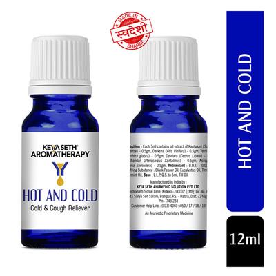 Keya Seth Aromatherapy Hot and Cold-Congestion Reliever 10 ml - Essential Oils