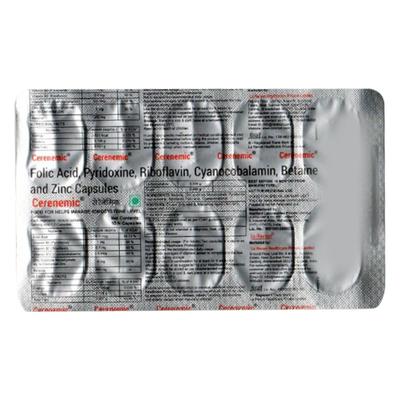 CERENEMIC Capsule 10's - Supplements-Sup