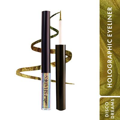 Mcaffeine Shades Cosmic Craze Holographic Eyeliner - 12+Hrs Stay & Waterproof - Shade - Disco Dreams 2 ml - Eyeliners