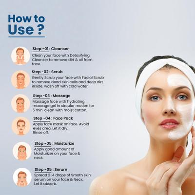 OxyGlow Herbals New Diamond Facial Kit Enriched With Jojoba Oil 50 gm - Facial Kits