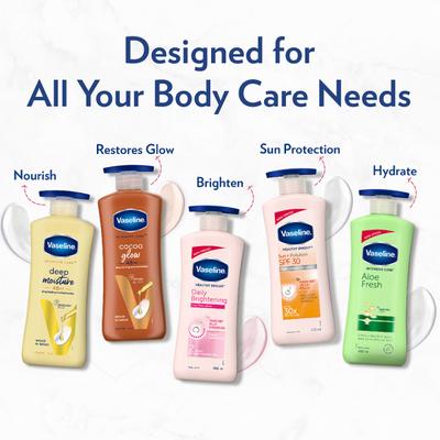 Vaseline Sun+ Pollution SPF30 Lotion Vaseline Jelly Pa+++ Upto 30X Sun Protection 400 ml - Lotions & Creams