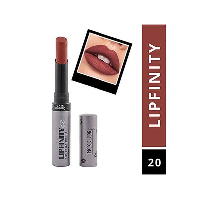Incolor Lipfinity Lipstick 20 Brown 2.3 Gm - Lipsticks