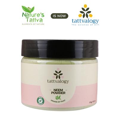 Tattvalogy Certified Organic Neem Powder 175 gm - Masks & Peels