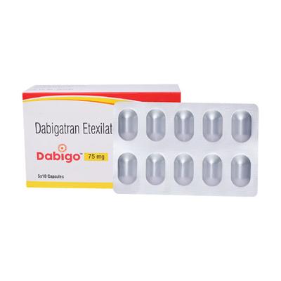 Dabigo 75mg Capsule 10'S - Blood Clot-Ant