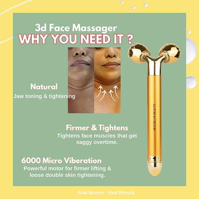 House of Beauty 3D Face Massager Tool For Double Chin, Sculpting Jawline & Shaping Nose 1's - Massagers