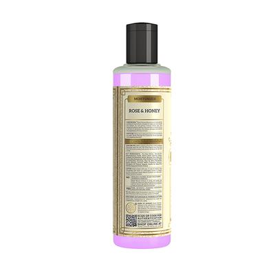 KHADI NATURAL ROSE & HONEY MOISTURISER 210 ml - Lotions & Creams