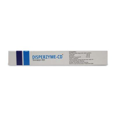 Disperzyme CD Tablet 10'S - Pain relief-Ant