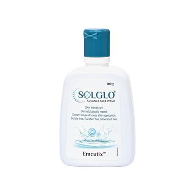 SOLGLO ADVANCE Face Wash 100g - Cleanser-Ota