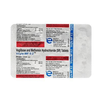 VNYLE MF 0.2mg Tablet 10's - Diabetes-Ant