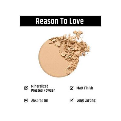 Insight Cosmetics Mineralized Pressed Powder SPF 24 - Beige 9 gm - Compact Powder