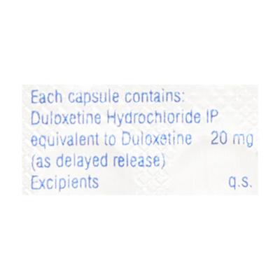 Dulane 20mg Capsule 10'S - Depression-Ant