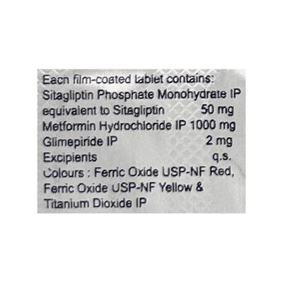 DIAPRIDE MS 2 FORTE Tablet 10's - Diabetes-Ant