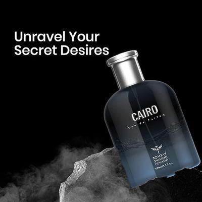 Bombay Shaving Company Cairo EDP Perfume for Menspice Secretlong Lasting Fragrance 100 ml - Men Perfumes (Edt/Edp)