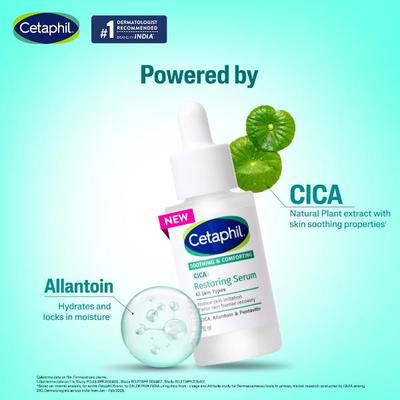 Cetaphil Soothing and Comforting CICA Restoring Serum 30 ml - Face Serum