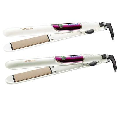 VGR V-509 2.5 CM Wide Plate Hair Straightener with Ceramic coated plate 1's - Straighteners