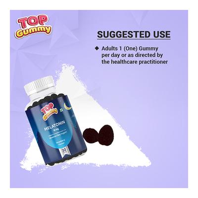 Top Gummy Melatonin 10 mg Gummies - Strawberry Flavour 30's - Mental Health