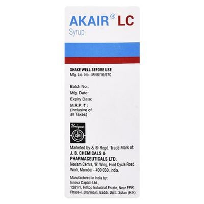 AKAIR LC Syrup 60ml - Allergies-Ant