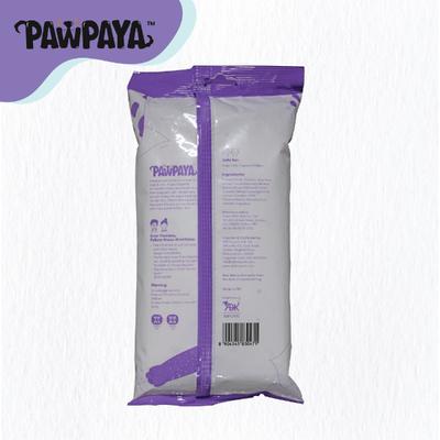 Pawpaya Pet Wipes Pull Pack 20 x 18 cm 40's - Pet Grooming