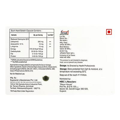 ARGIGOLD Q 10 Capsule 10's - Supplements-Sup