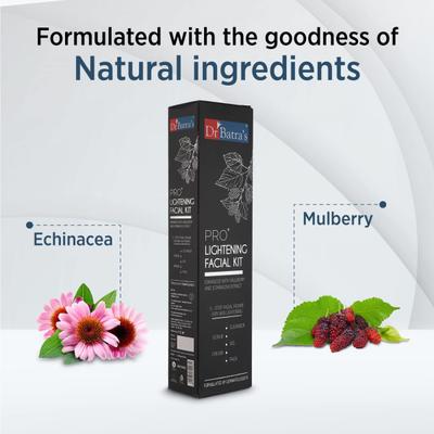 Dr. Batra's PRO+ Lightening Facial Kit 250 gm - Facial Kits