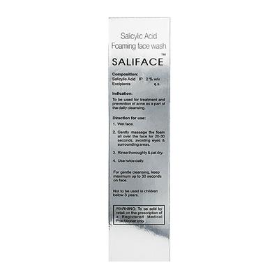 Saliface Face Wash Foam 60ml - Acne-Acn