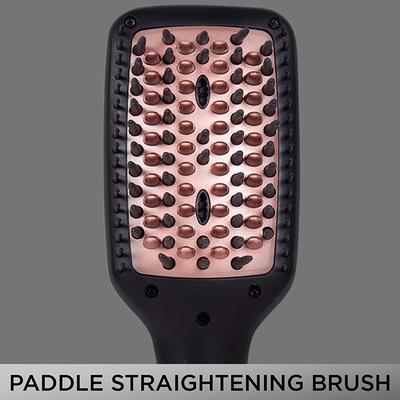 Vega X Look Paddle Hair Straightening Brush with Ionic Technology (VHSB-02) Black 1's - Straighteners