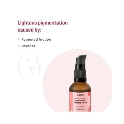 Sirona Depigmenting Intimate Serum for Men & Women 80 gm - Intimate Care