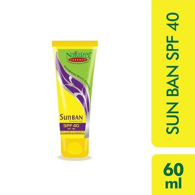 Nature's Essence Sun Ban Lotion Spf 40 60 ml - Face Sunscreen