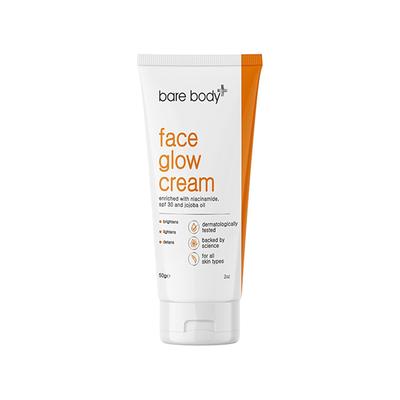 Bare Body Plus Face Glow Cream 50 gm - Body Sunscreen